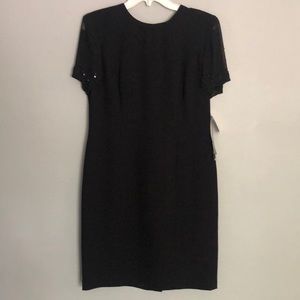 Little Black Dress Donna Morgan Petite 8 lined new